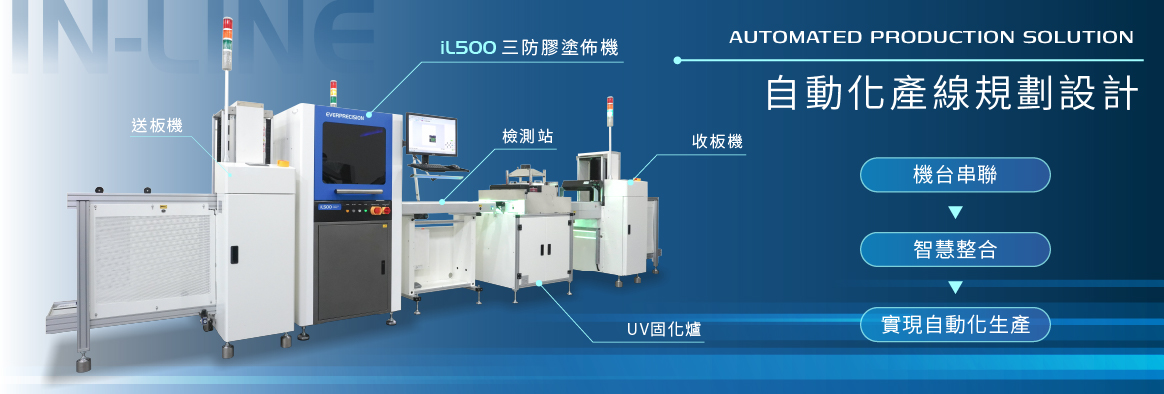 IN-LINE自動化產線規劃設計-禾宇EVERPRECISION